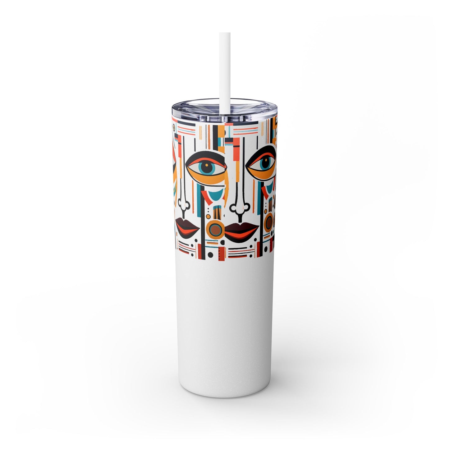 Abstract Expression Limited Edition 20 oz Geometric Art Tumbler: 