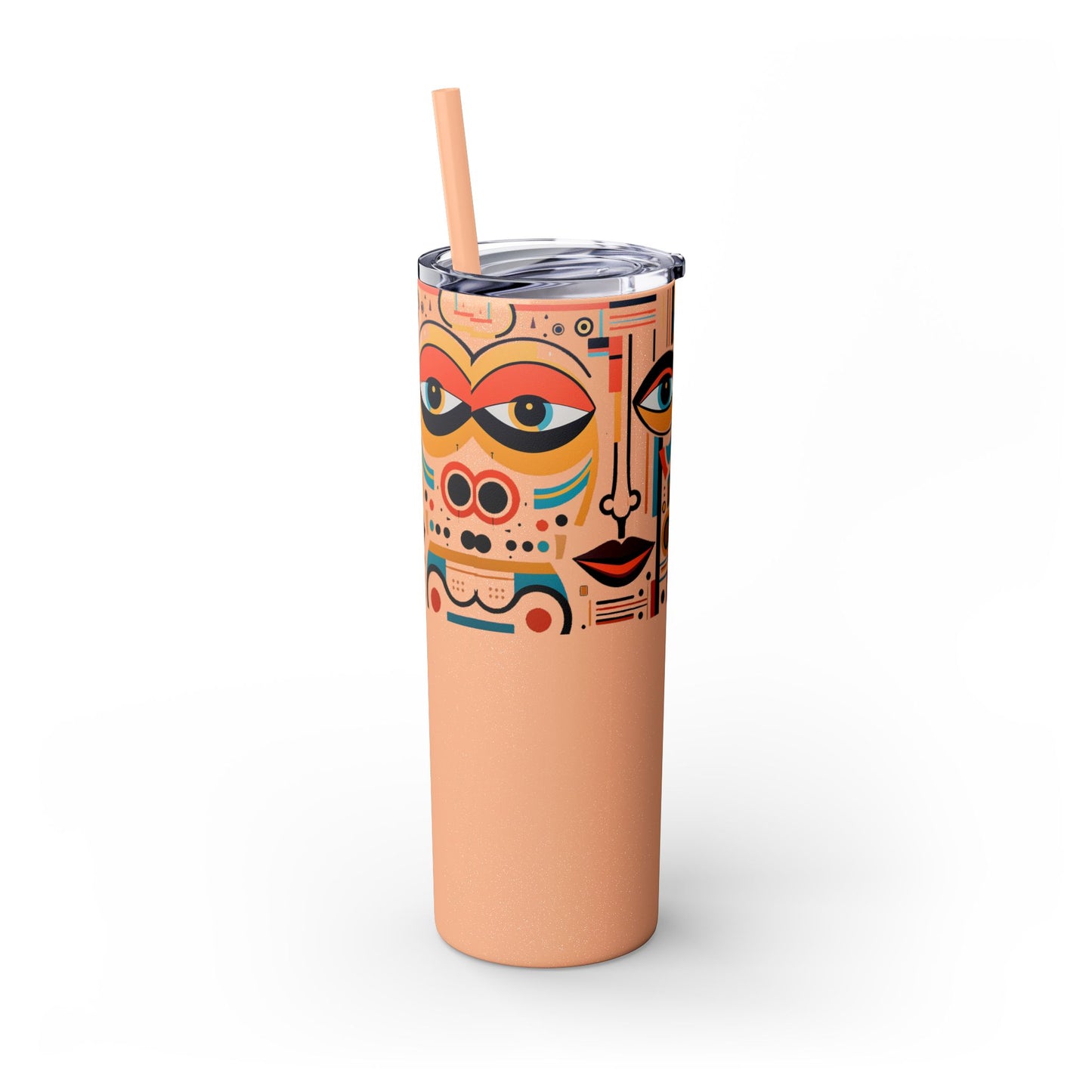 Abstract Expression Limited Edition 20 oz Geometric Art Tumbler: 