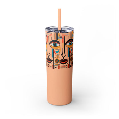 Abstract Expression Limited Edition 20 oz Geometric Art Tumbler: 