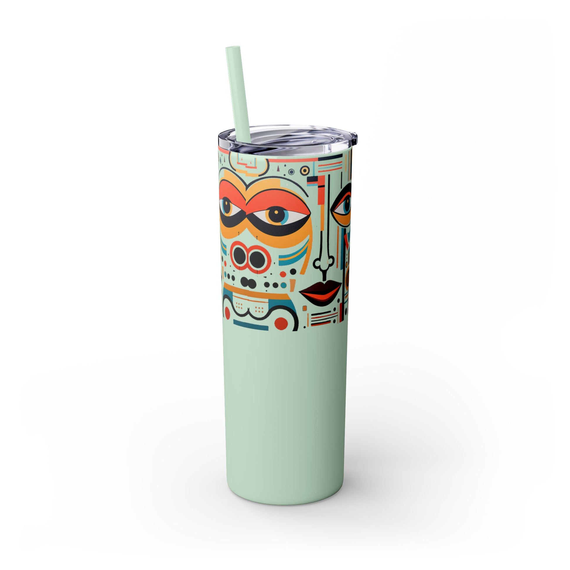 Abstract Expression Limited Edition 20 oz Geometric Art Tumbler: 