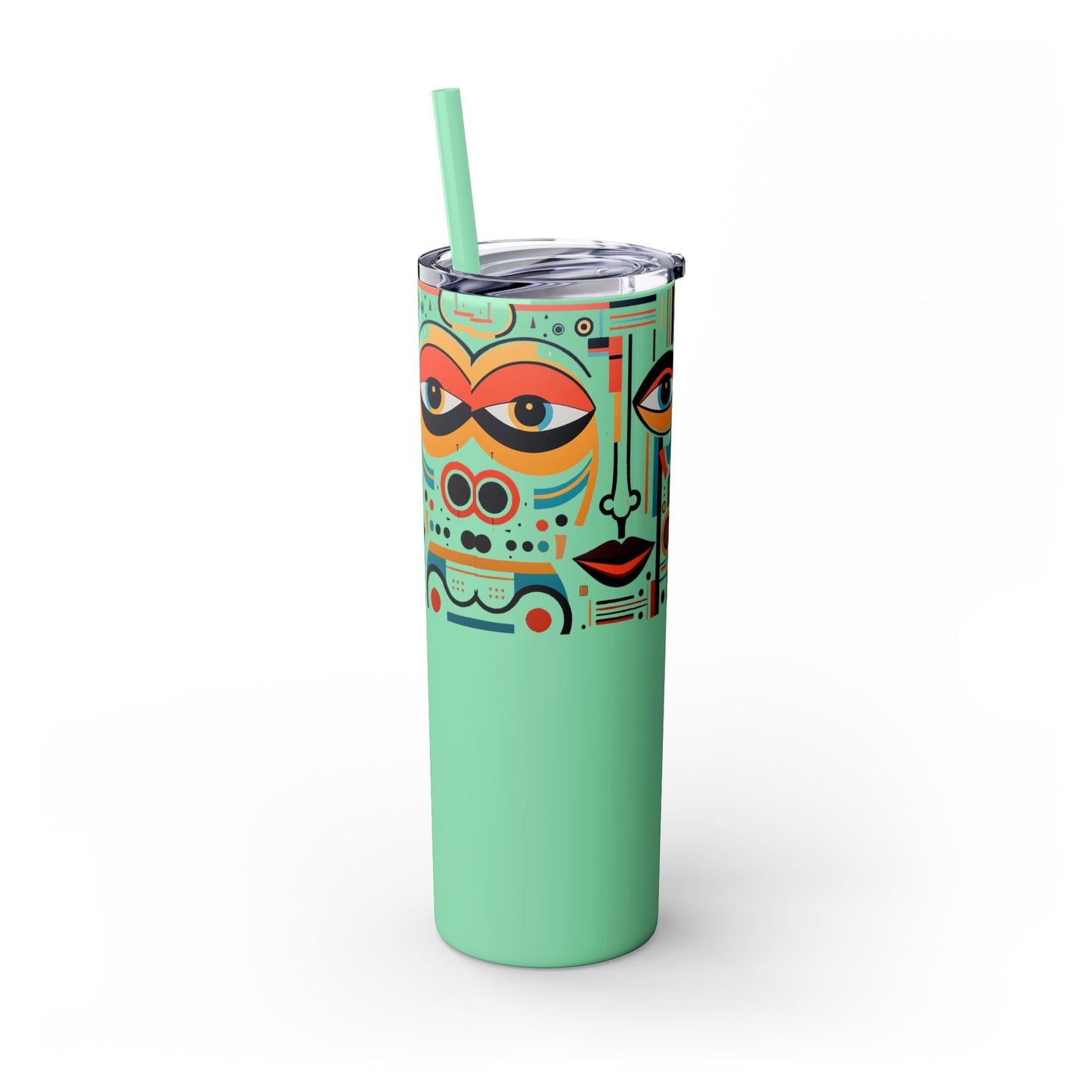 Abstract Expression Limited Edition 20 oz Geometric Art Tumbler: 