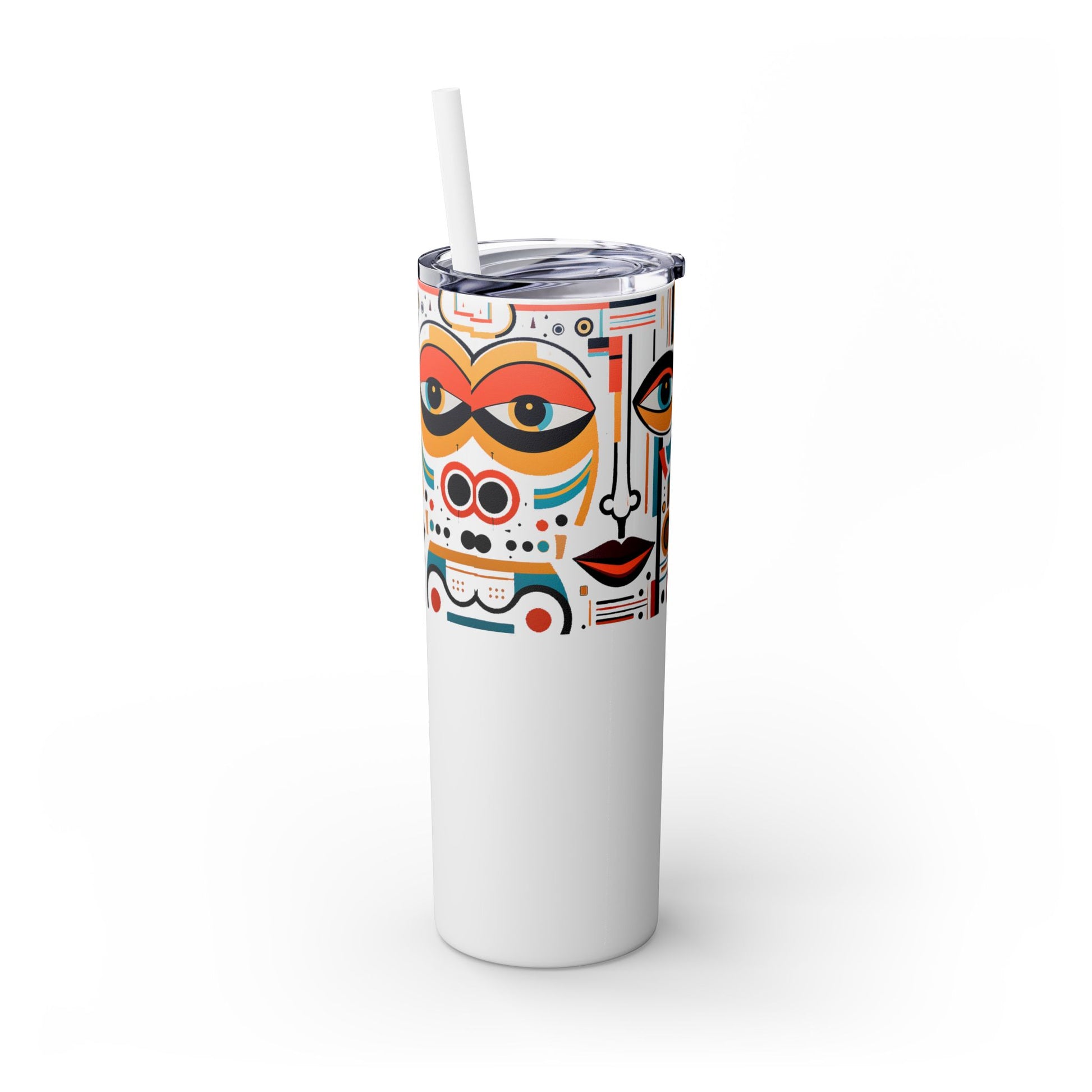 Abstract Expression Limited Edition 20 oz Geometric Art Tumbler: 