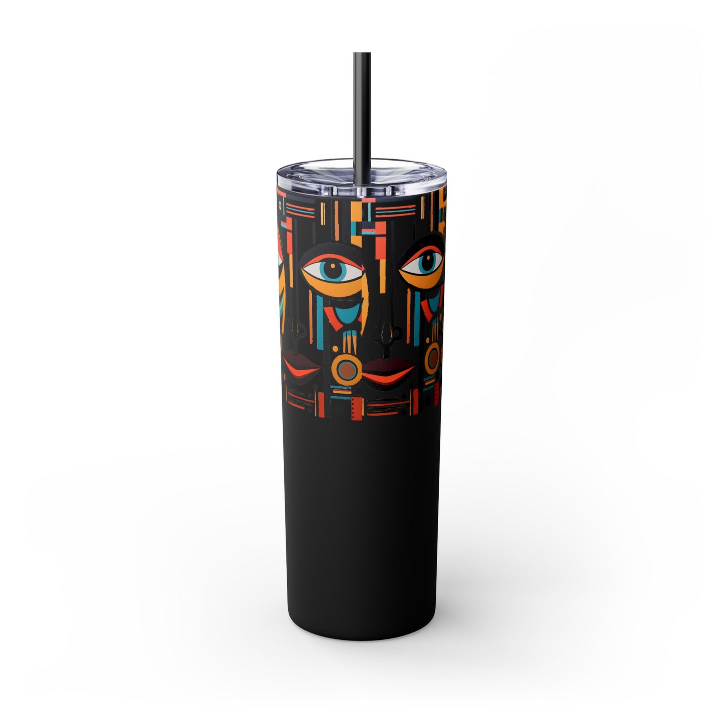 Abstract Expression Limited Edition 20 oz Geometric Art Tumbler: 