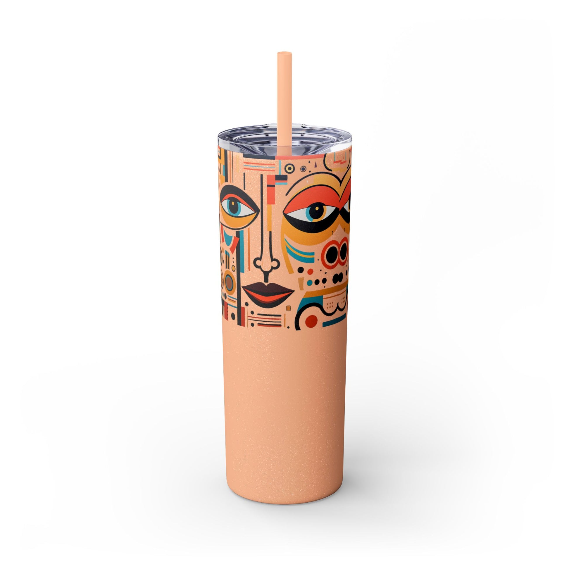 Abstract Expression Limited Edition 20 oz Geometric Art Tumbler: 