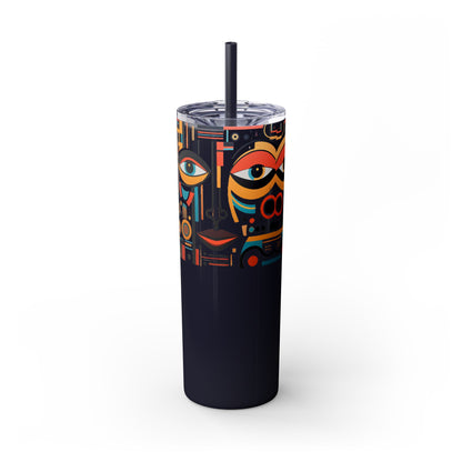 Abstract Expression Limited Edition 20 oz Geometric Art Tumbler: 