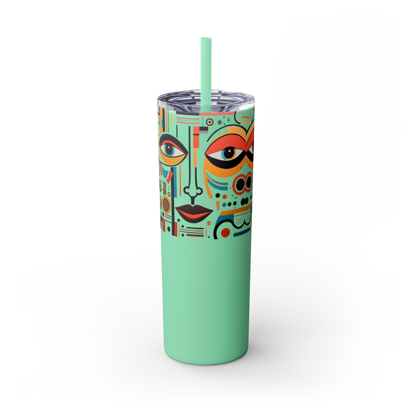 Abstract Expression Limited Edition 20 oz Geometric Art Tumbler: 