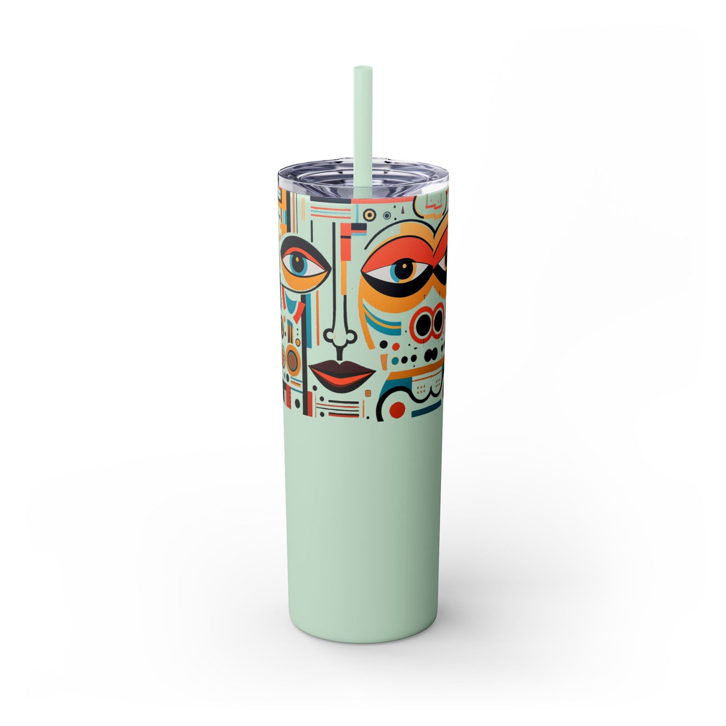 Abstract Expression Limited Edition 20 oz Geometric Art Tumbler: 