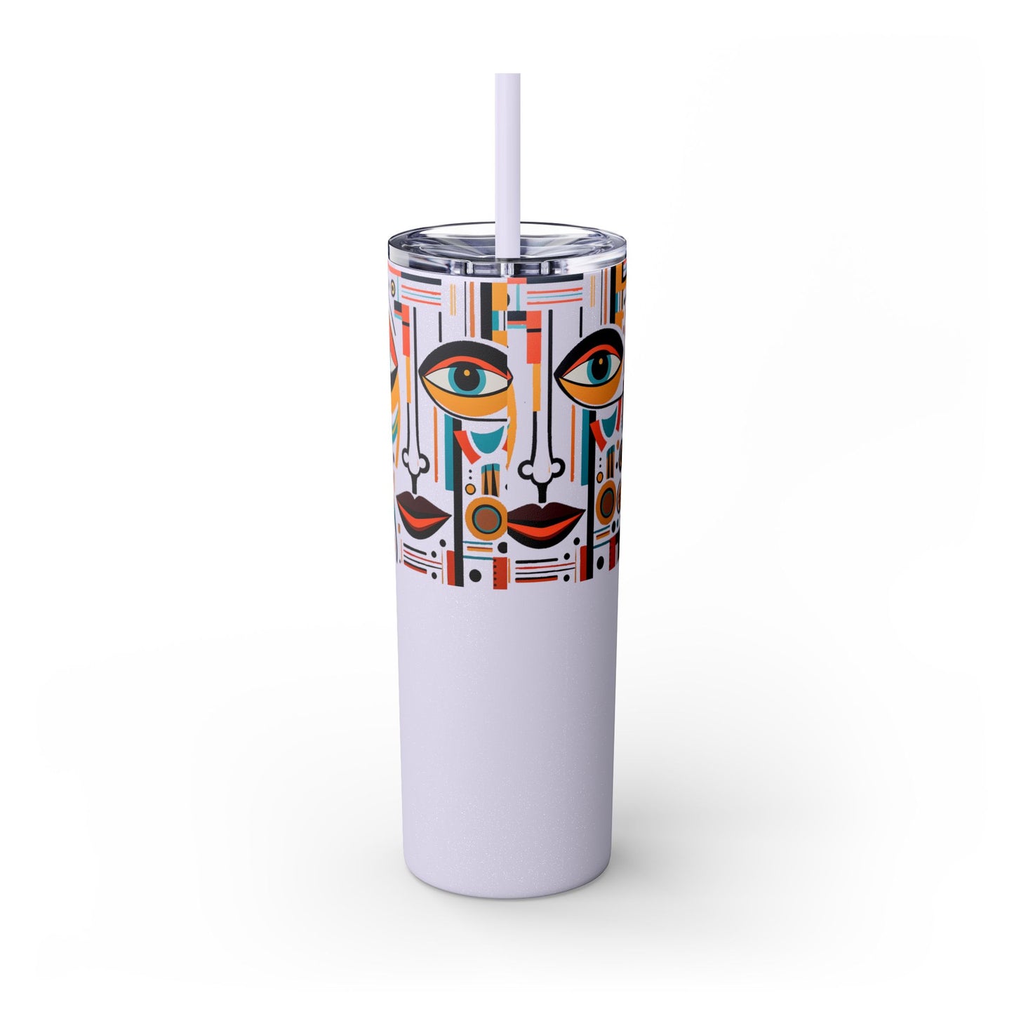 Abstract Expression Limited Edition 20 oz Geometric Art Tumbler: 