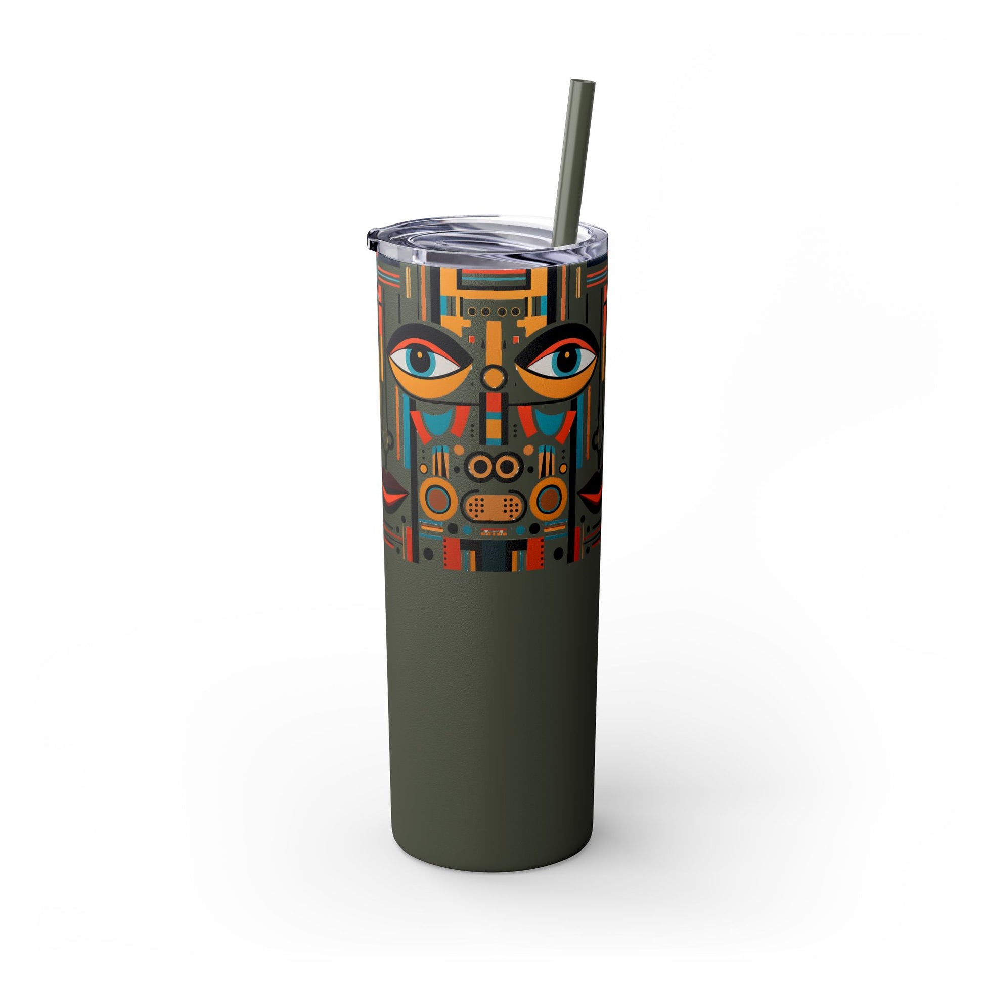 Abstract Expression Limited Edition 20 oz Geometric Art Tumbler: 