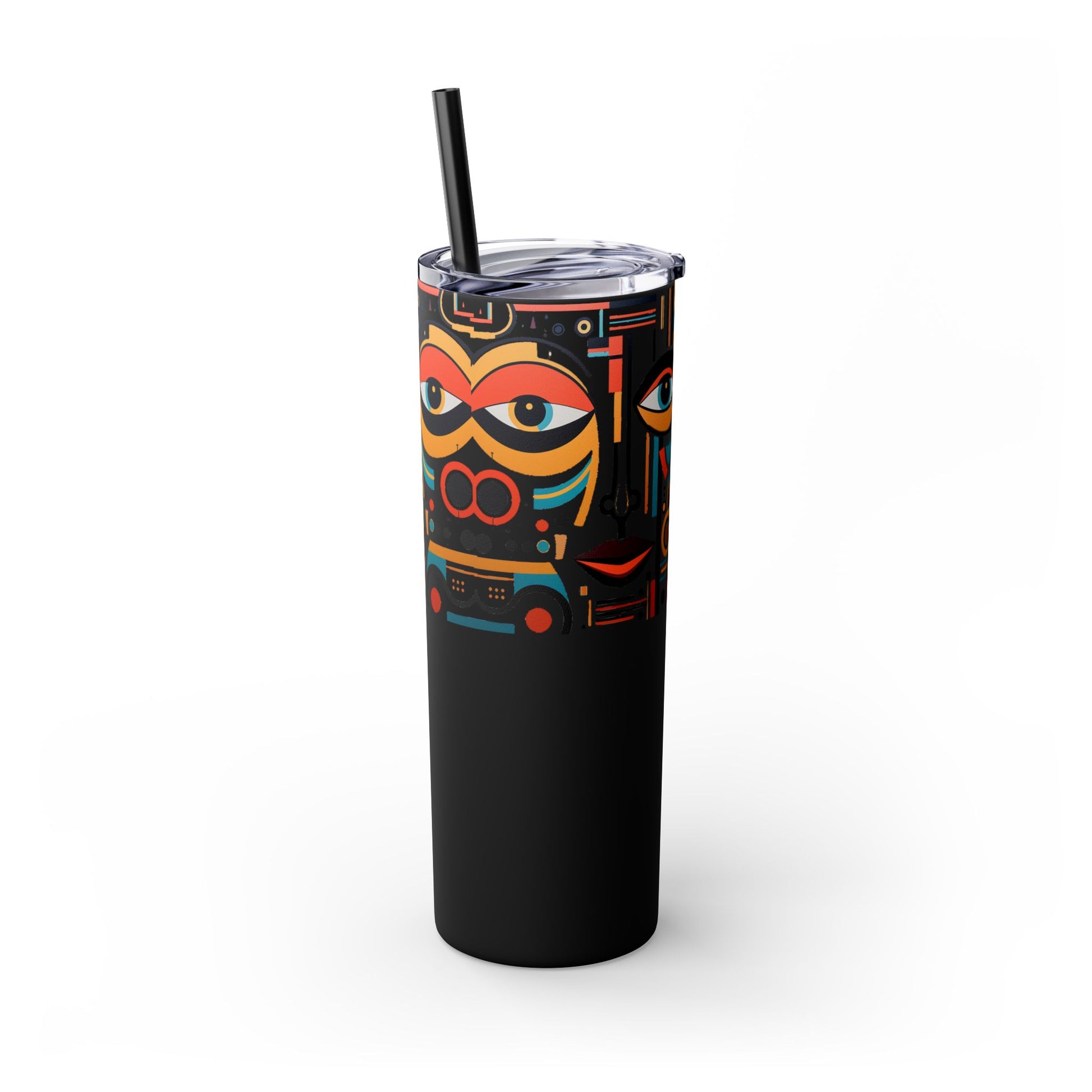 Abstract Expression Limited Edition 20 oz Geometric Art Tumbler: 