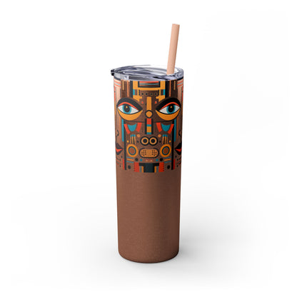 Abstract Expression Limited Edition 20 oz Geometric Art Tumbler: 