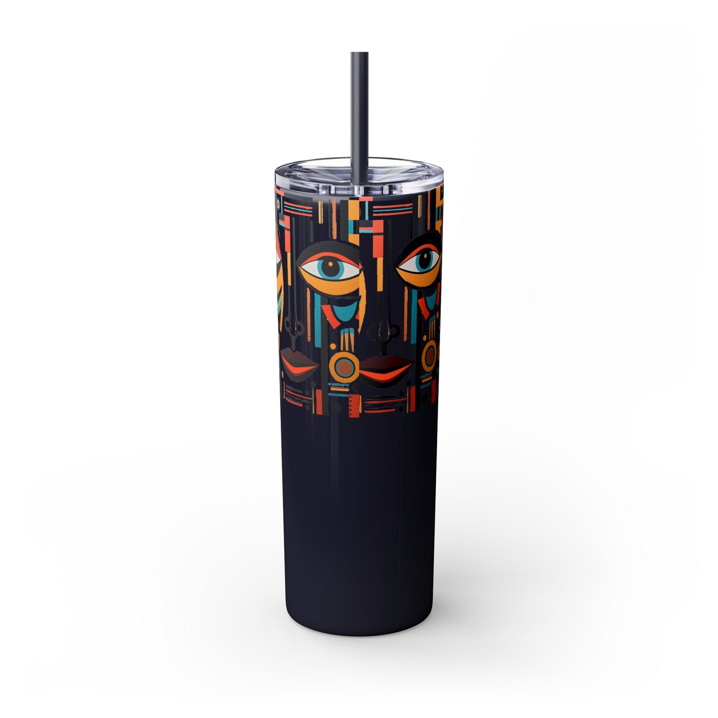 Abstract Expression Limited Edition 20 oz Geometric Art Tumbler: 