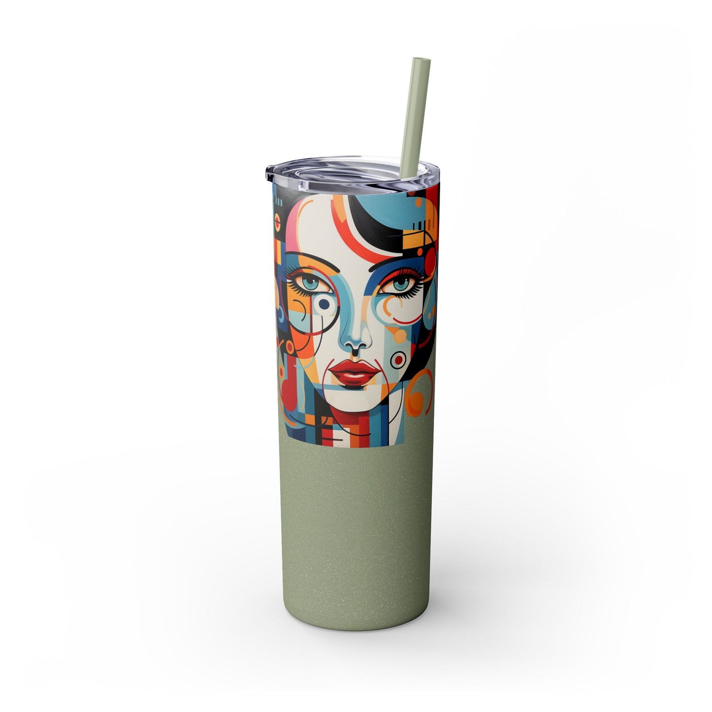 Deco Art's Timeless Elegance Limited Edition 20 oz Geometric Art Tumbler 