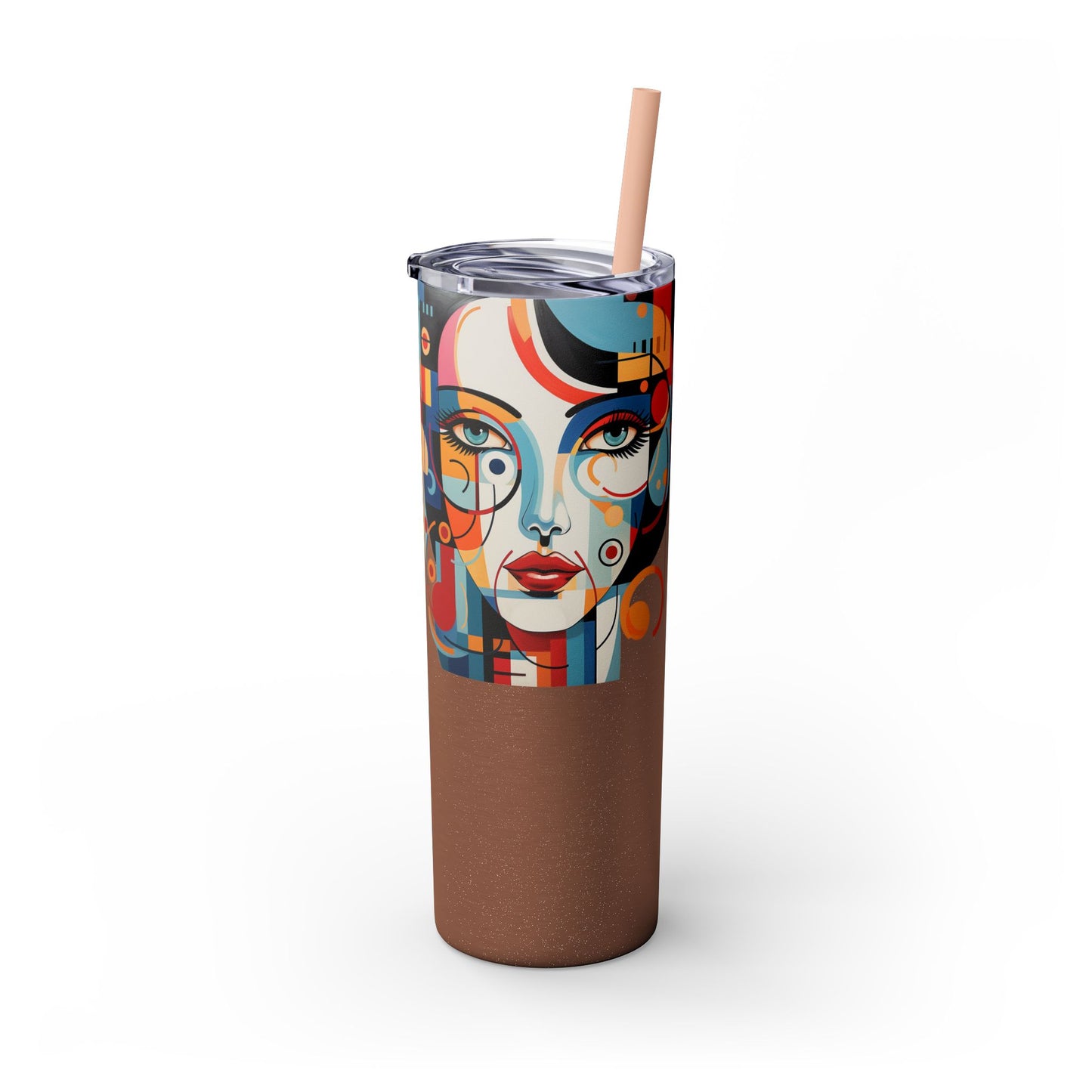 Deco Art's Timeless Elegance Limited Edition 20 oz Geometric Art Tumbler 