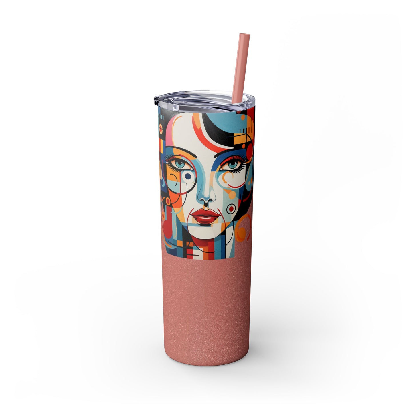 Deco Art's Timeless Elegance Limited Edition 20 oz Geometric Art Tumbler 