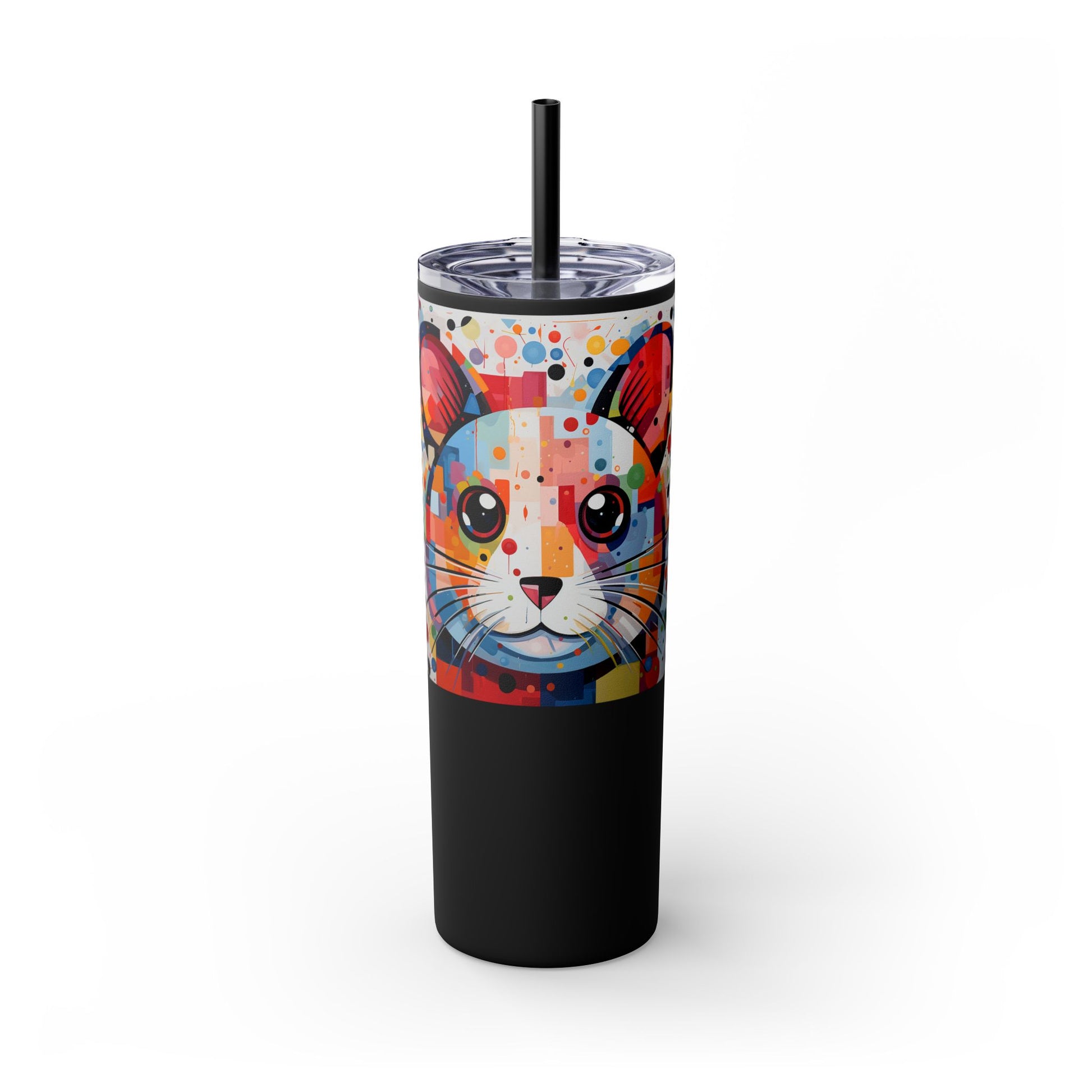 Hamster's Playful Energy Limited Edition 20 oz Geometric Art Tumbler 