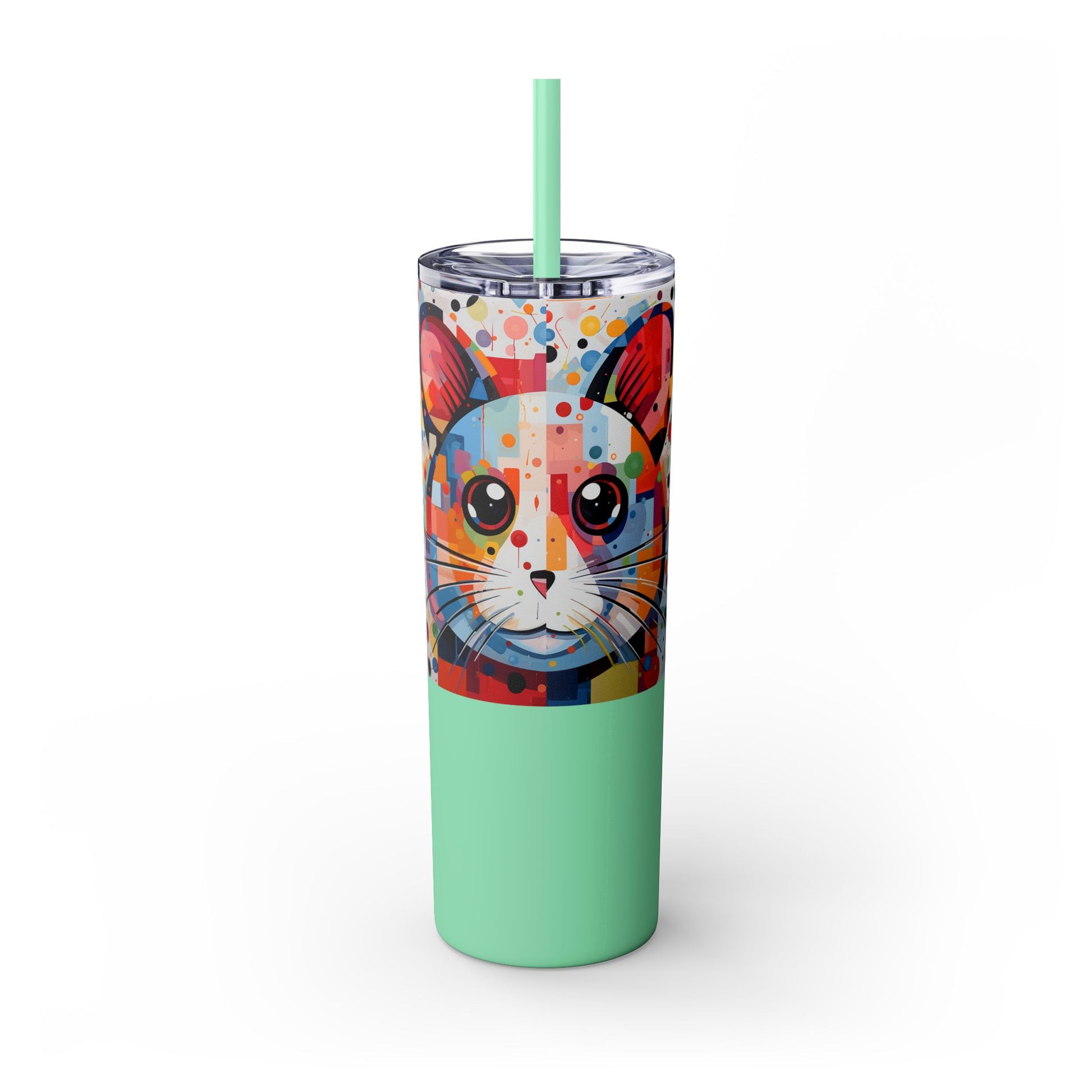 Hamster's Playful Energy Limited Edition 20 oz Geometric Art Tumbler 