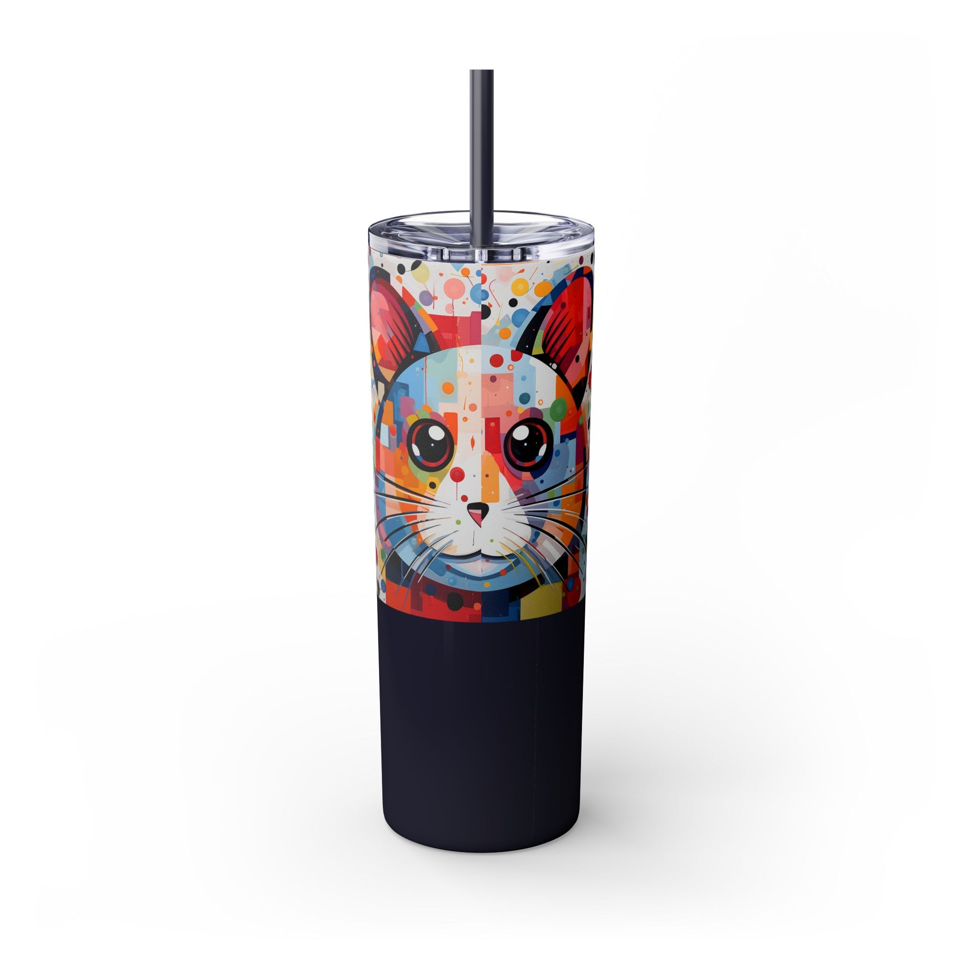 Hamster's Playful Energy Limited Edition 20 oz Geometric Art Tumbler 