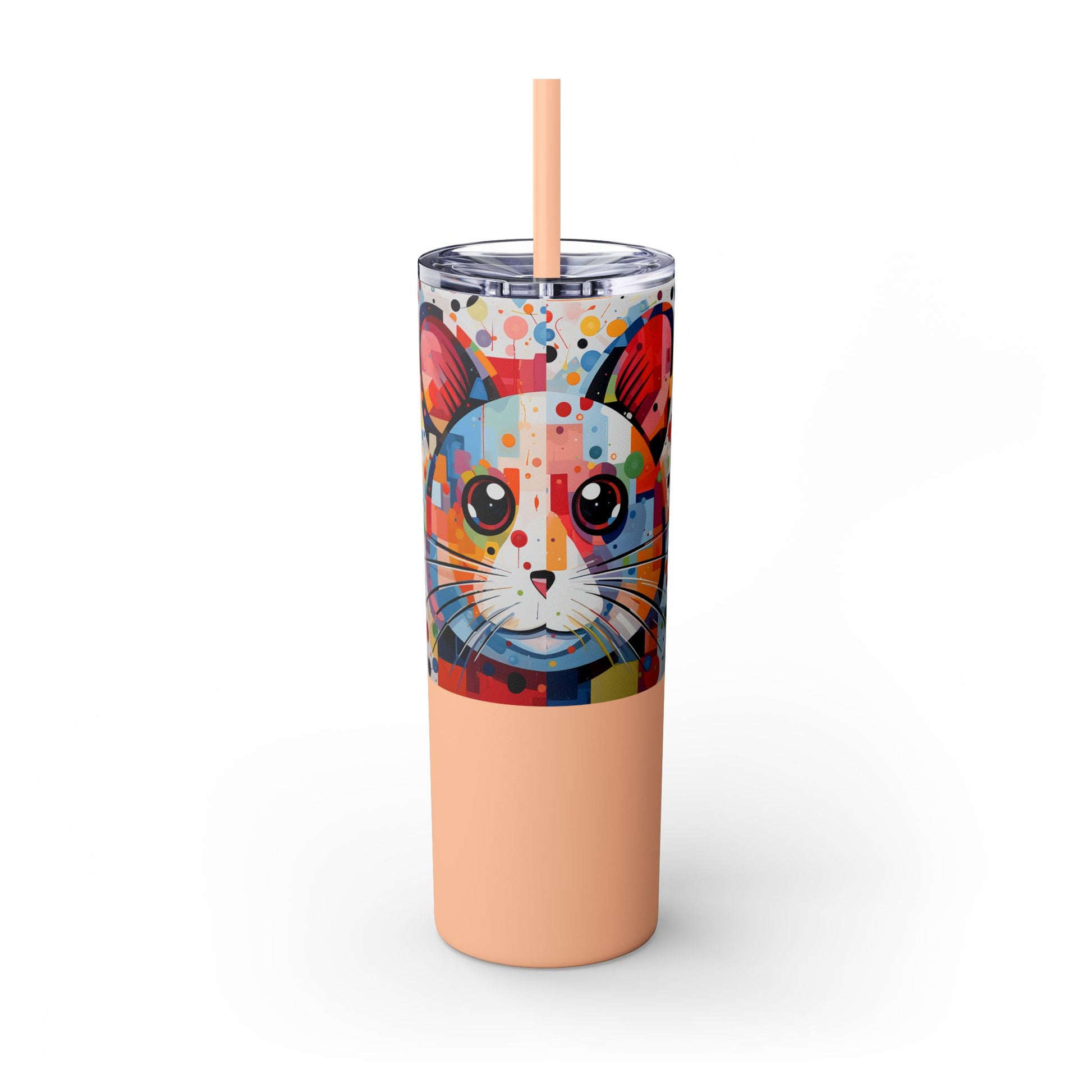 Hamster's Playful Energy Limited Edition 20 oz Geometric Art Tumbler 