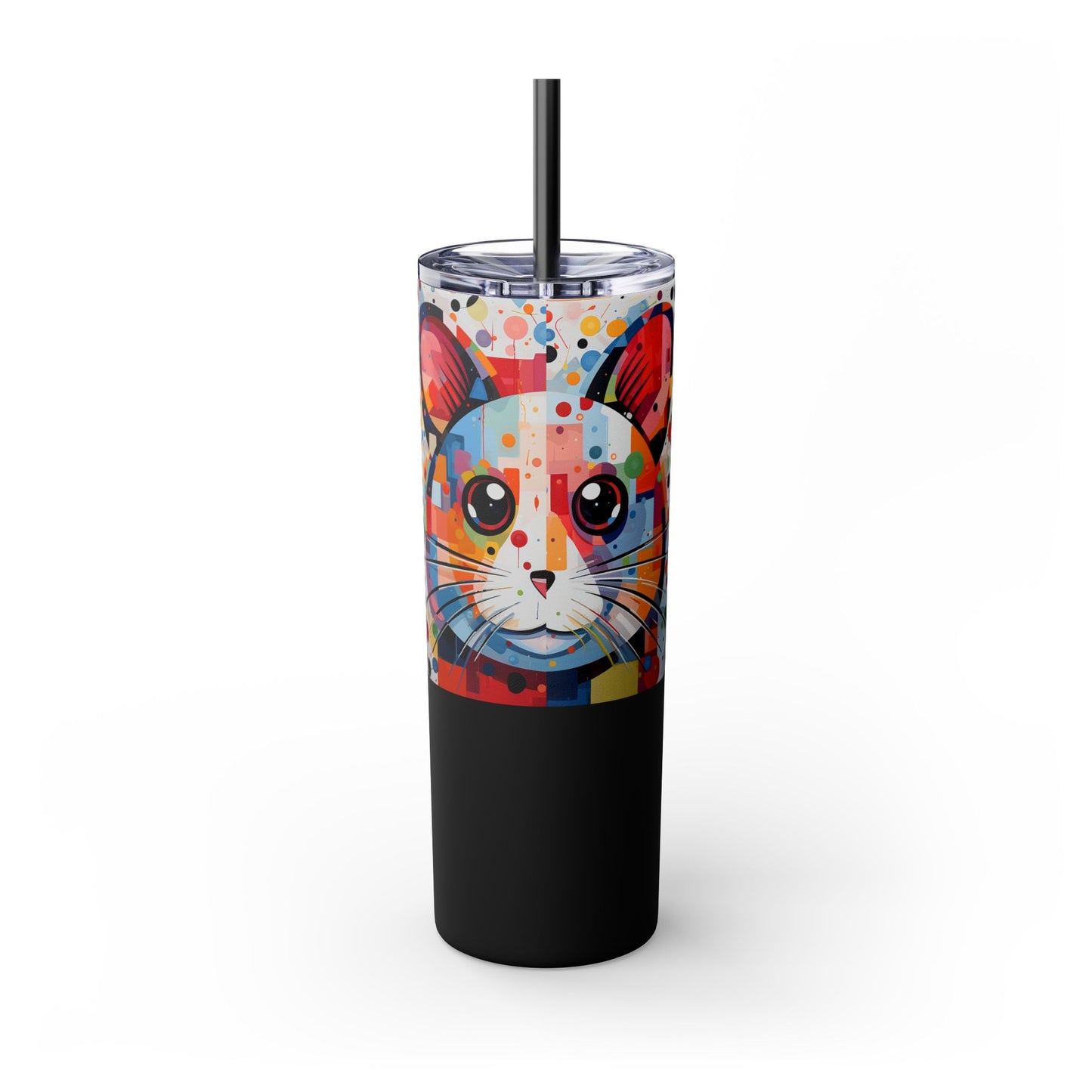 Hamster's Playful Energy Limited Edition 20 oz Geometric Art Tumbler 