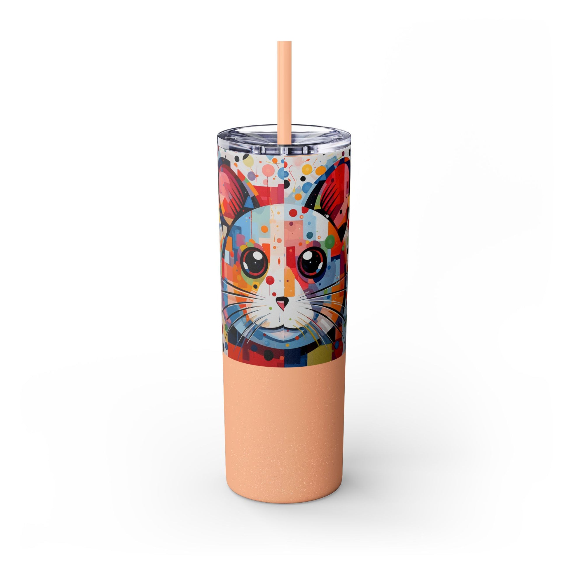 Hamster's Playful Energy Limited Edition 20 oz Geometric Art Tumbler 