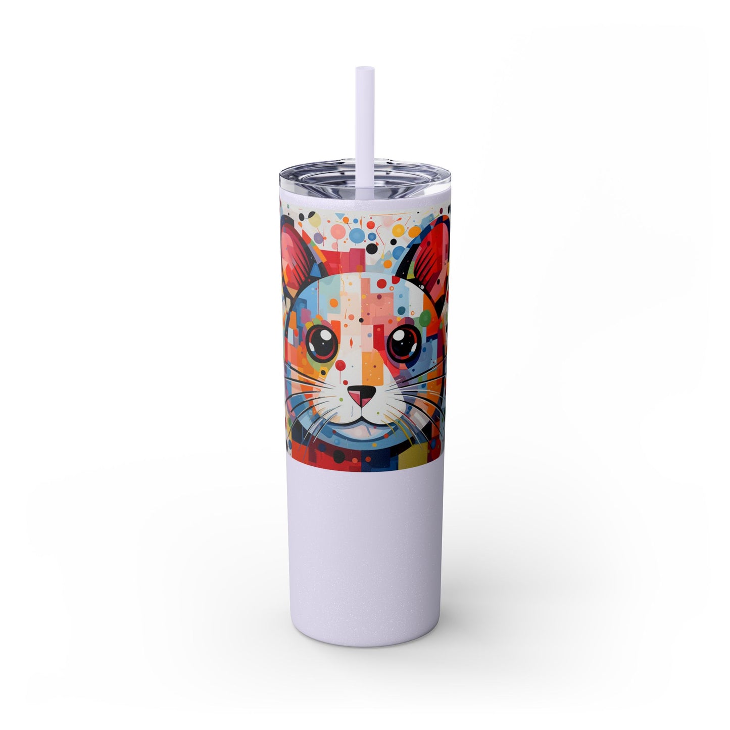 Hamster's Playful Energy Limited Edition 20 oz Geometric Art Tumbler 