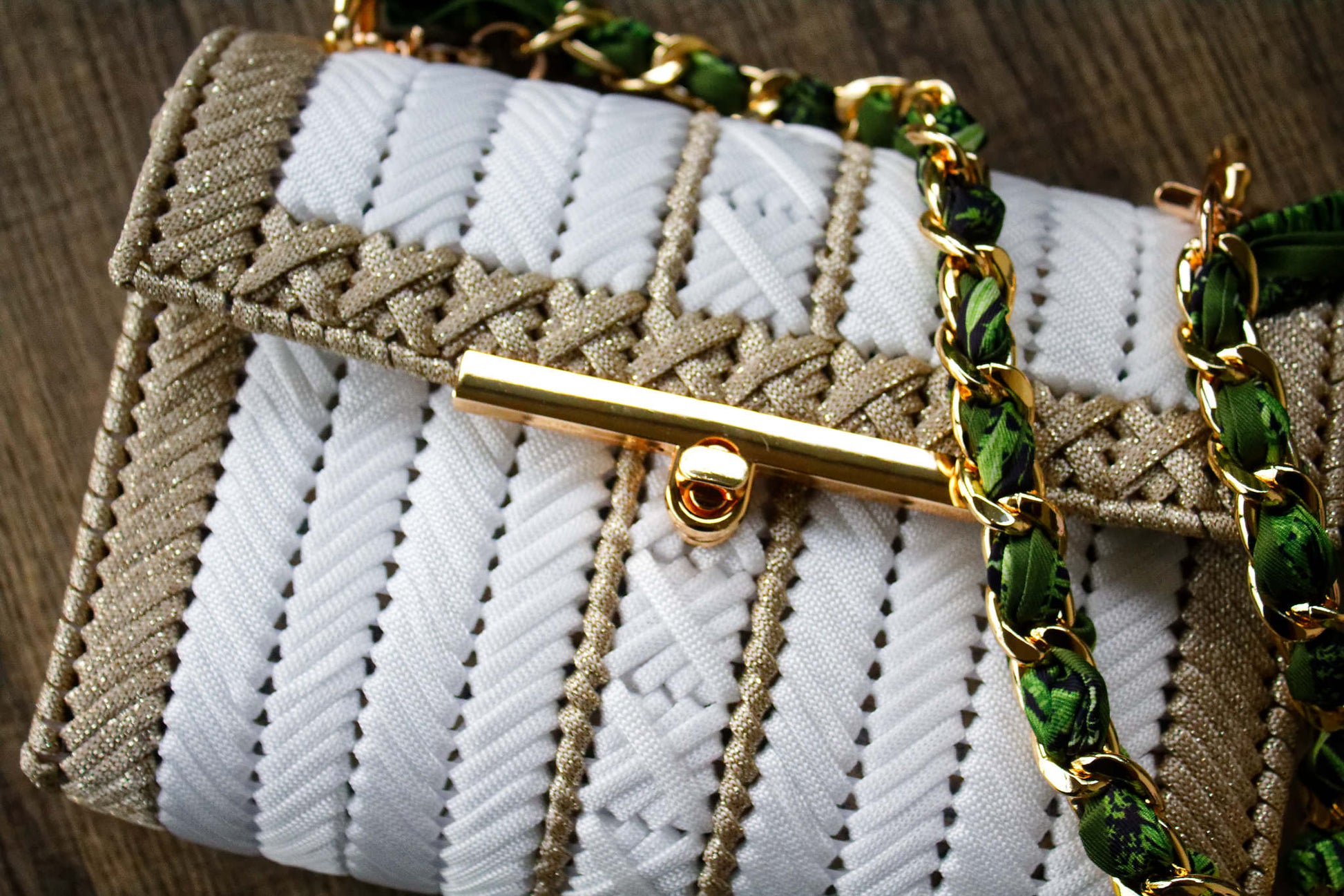 White and Gold 