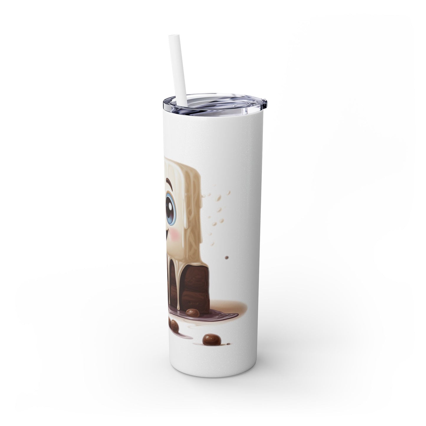 Melting Cute Marshmallow Stainless Steel Tumbler - 20oz 