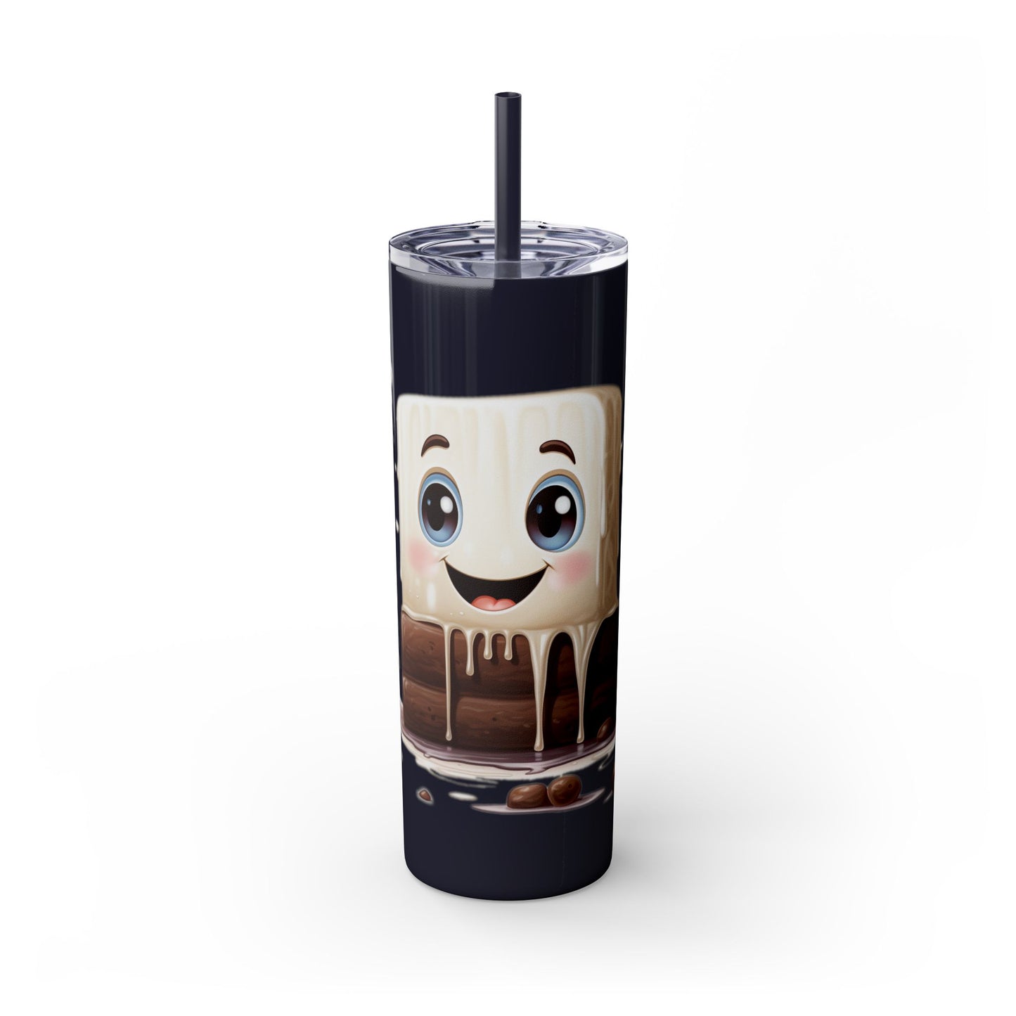 Melting Cute Marshmallow Stainless Steel Tumbler - 20oz 