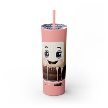 Melting Cute Marshmallow Stainless Steel Tumbler - 20oz 