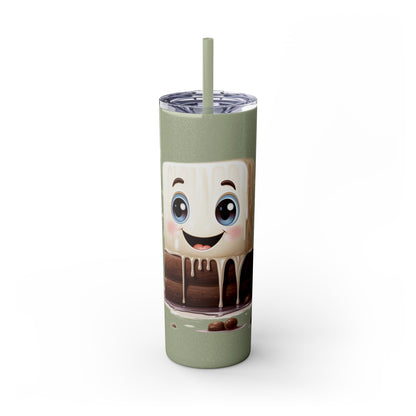 Melting Cute Marshmallow Stainless Steel Tumbler - 20oz 