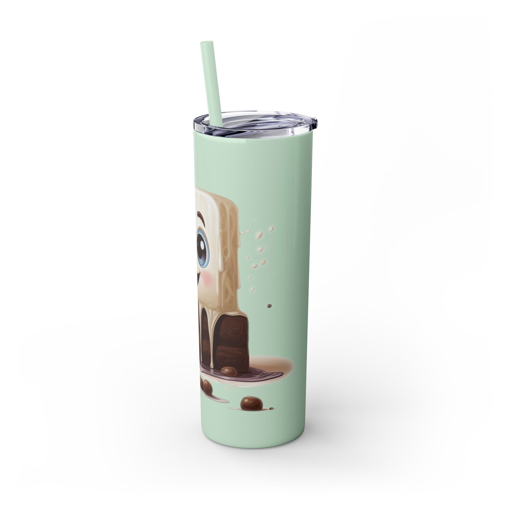 Melting Cute Marshmallow Stainless Steel Tumbler - 20oz 