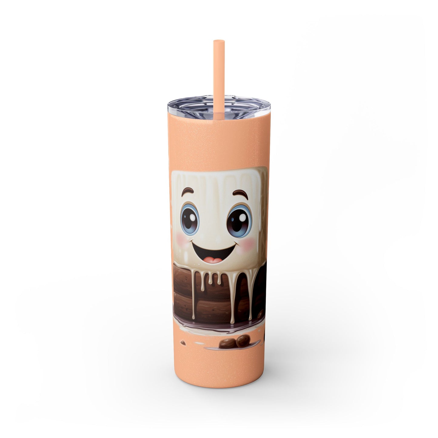 Melting Cute Marshmallow Stainless Steel Tumbler - 20oz 