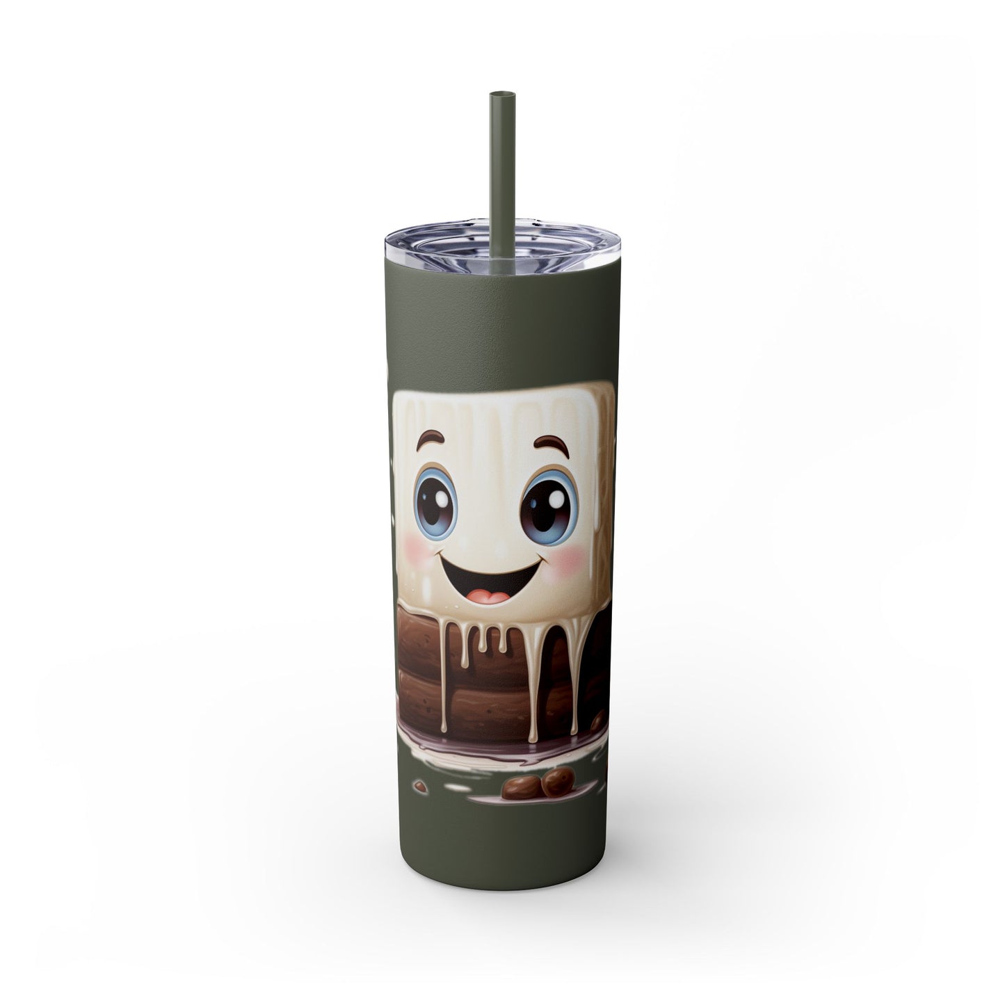 Melting Cute Marshmallow Stainless Steel Tumbler - 20oz 