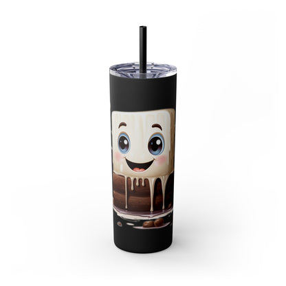 Melting Cute Marshmallow Stainless Steel Tumbler - 20oz 