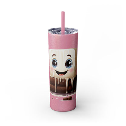 Melting Cute Marshmallow Stainless Steel Tumbler - 20oz 