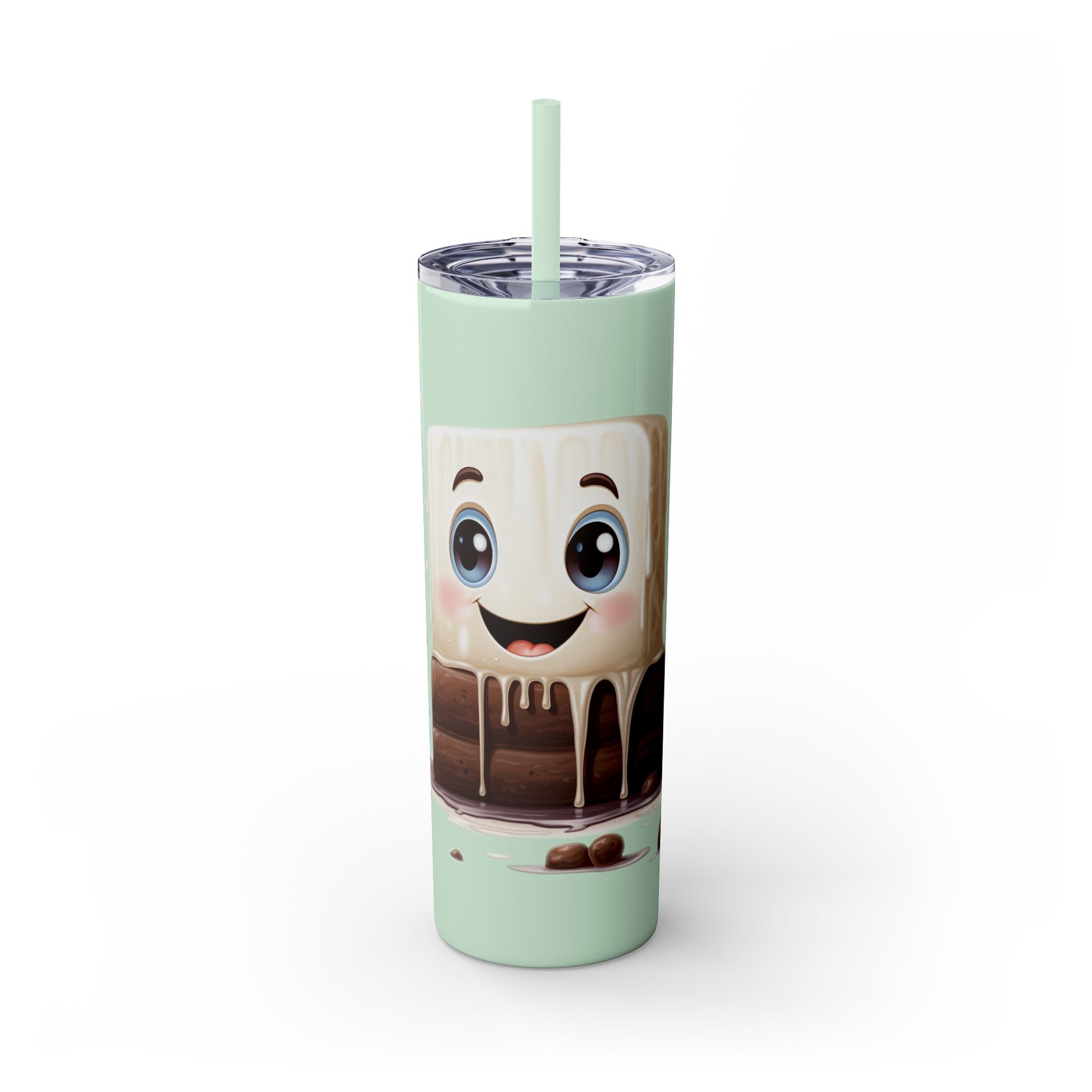 Melting Cute Marshmallow Stainless Steel Tumbler - 20oz 