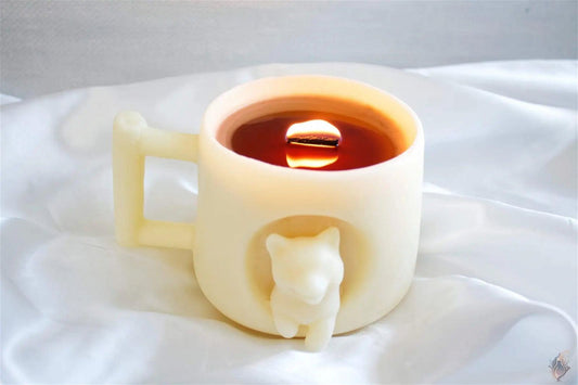 Puppy Mug Candle - EKK Candle Art